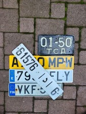 Nummernschilder license plates gebraucht kaufen  Kirchhundem