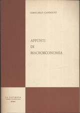 Appunti macroeconomia gandolfo usato  Roma