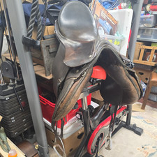 Leather horse saddle for sale  DEVIZES