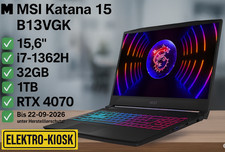 Msi katana b13vgk gebraucht kaufen Msi katana b13vgk gebraucht kaufen  Berlin