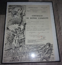 Certificat bonne conduite d'occasion  Vias