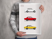 Poster vauxhall viva for sale  SWINDON