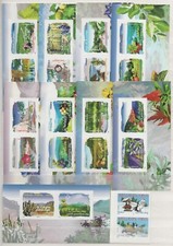 Lot 300 timbres d'occasion  Marseille V