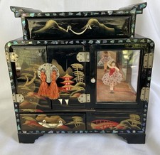 Vtg black laquer for sale  Evansville