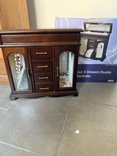 Jewellery wardrobe box for sale  RAINHAM