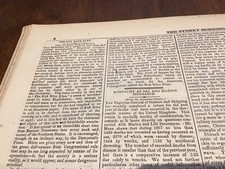 Jornal antigo muito raro início de Klu Kuk Kluk Klan 1868 na América, usado comprar usado  Enviando para Brazil