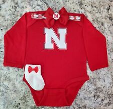 Nebraska recién nacido/bebé niña ropa bebé niña Nebraska Cornhuskers bebé niña segunda mano  Embacar hacia Mexico