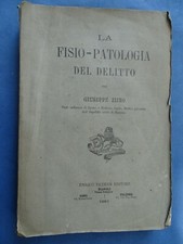Antropologia criminale ziino usato  Italia