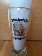 Bierglas klosterbräu alpirsba gebraucht kaufen  Altbach