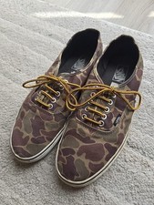 Vans camouflage trainer for sale  GLASGOW