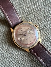 Vintage Charles Nicolet Tramelan Armbanduhr mit Chronograph - 37 mm ca. 1955 comprar usado  Enviando para Brazil