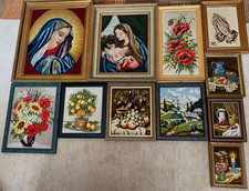 Bilder gestickt gerahmt gebraucht kaufen  Deutschland