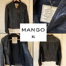 Veste cuir mango d'occasion  Marcq-en-Barœul