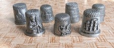Lot pewter thimbles for sale  WIRRAL