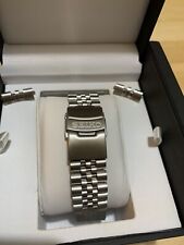 SEIKO 20mm jubileuszowy pasek / bransoletka ze stali nierdzewnej z zakrzywionymi końcówkami uchwytu OKAZJA! na sprzedaż  Wysyłka do Poland