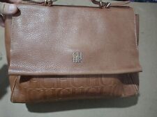 Bolsa de ombro Carolina Herrera couro marrom Minuetto comprar usado  Enviando para Brazil