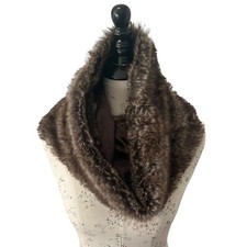 Womens brown faux for sale  Meriden