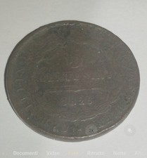 Centesimi 1826 carlo usato  Carrara