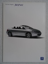 Peugeot 307cc brochure for sale  BOURNEMOUTH