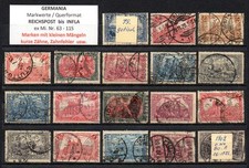 Markwerte germania reichspost gebraucht kaufen  Fürfeld, Biebelsheim, Hackenheim