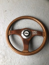 Wooden steering wheel for sale  SWAFFHAM