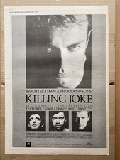 Killing joke brighter for sale  CHESTERFIELD