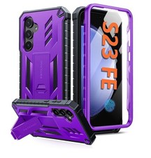 Capa roxa Fntcase 360° para Samsung Galaxy S23-fe com suporte de chute comprar usado  Enviando para Brazil