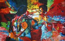 Rocky oil painting for sale  SUTTON