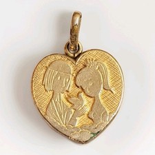 Ancien pendentif amoureux d'occasion  Béthune