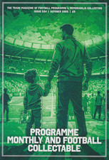 Programme monthly football for sale  BONNYBRIDGE
