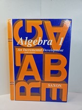 Saxon algebra incremental for sale  Memphis