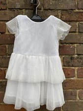 Girls white frilly for sale  STANMORE
