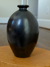 Vintage black vase for sale  Asheville