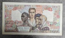 Billet 5000 francs d'occasion  Ogeu-les-Bains