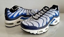 Foto Nike Air Max Plus Thunder azul GS tamanho 5Y masculina tamanho EUA 5 CD0609-409 comprar usado  Enviando para Brazil
