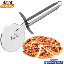 Rolo cortador de pizza de aço inoxidável - Afiado durável fácil de usar ferramenta de cozinha, usado comprar usado  Enviando para Brazil
