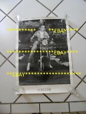 Coluche ancien poster d'occasion  Nyons