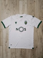 CAMISA DE FUTEBOL ESPORTIVA 2020 2021 TERCEIRA BARROSO PORTUGAL XL MACRON comprar usado  Enviando para Brazil