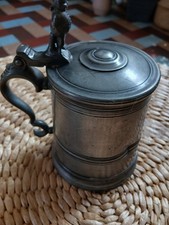 Chope brasseur etain d'occasion  Beuvry