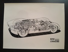 Dessin matra sport d'occasion  Les Rosiers-sur-Loire