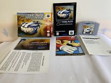 Top Gear Overdrive (Nintendo 64, 1998) N64 Conjunto CAIXA PÔSTER MANUAL COMPLETO NA CAIXA comprar usado  Enviando para Brazil