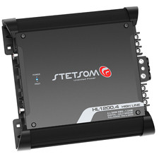 Amplificador digital Stetsom HL 1200.4 1-ohm 4 canais alcance total classe D 1.2k RMS comprar usado  Enviando para Brazil