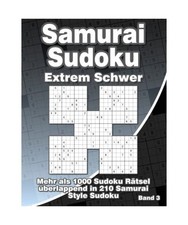 Samurai sudoku schwer gebraucht kaufen Samurai sudoku schwer gebraucht kaufen  Trebbin