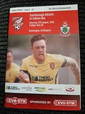 Scarborough athletic colwyn for sale  NOTTINGHAM