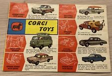 Livret catalogue corgi d'occasion  Reignier-Esery