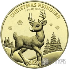 Renna natale moneta usato Renna natale moneta usato  Ciampino