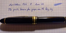 Penna stilografica montblanc usato  Albano Laziale