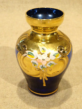 Vase verre bleu d'occasion  Rupt-sur-Moselle