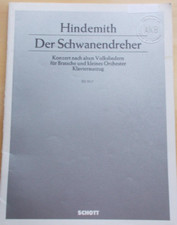 Paul Hindemith Swan Turner Concerto Baseado Canções Folclóricas Viola Piano Sem Marcação comprar usado  Enviando para Brazil