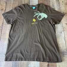Camiseta Masculina Vintage Hollister Chick Flick Marrom Costurada Única Tamanho XXL, usado comprar usado  Enviando para Brazil